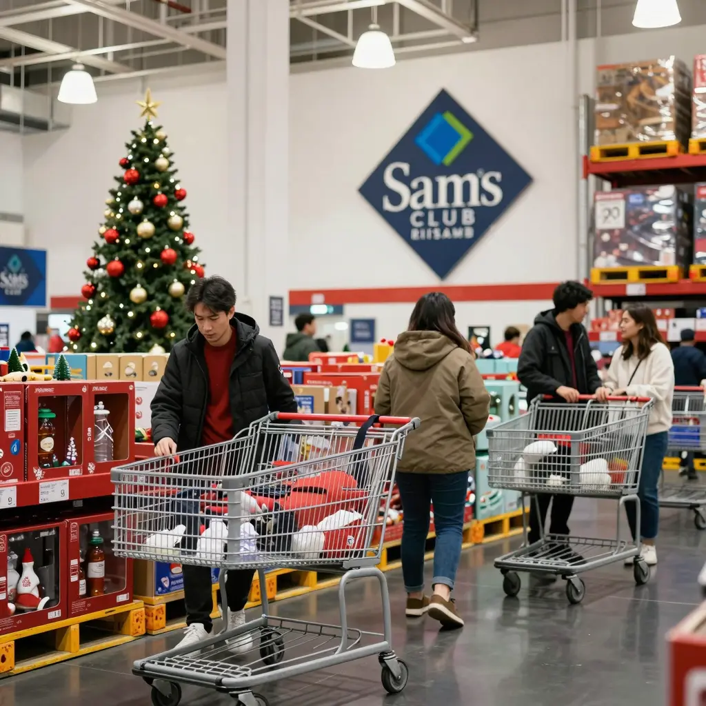 Sam's Club Holiday Shopping