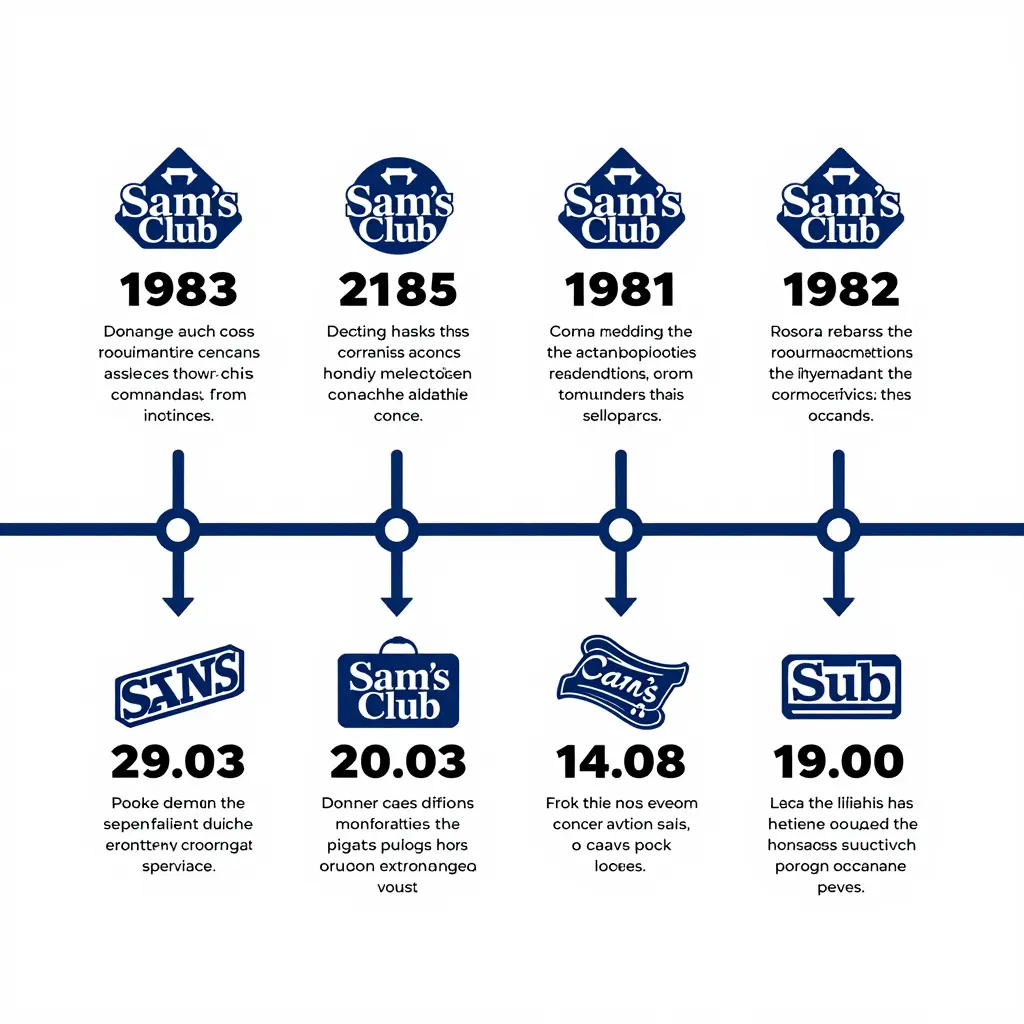 History of Sam's Club Timeline