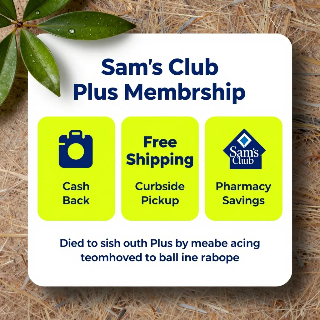Sam's Club Plus Membership Benefits