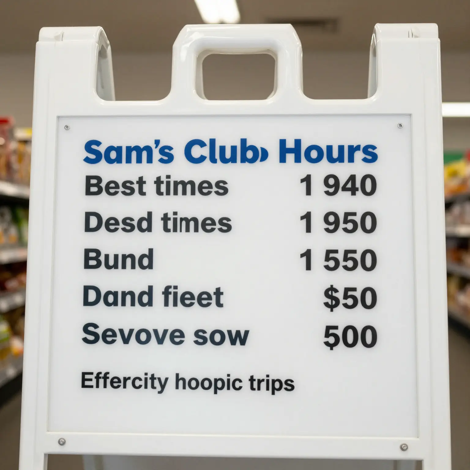 Sam's Club Shopping Hours