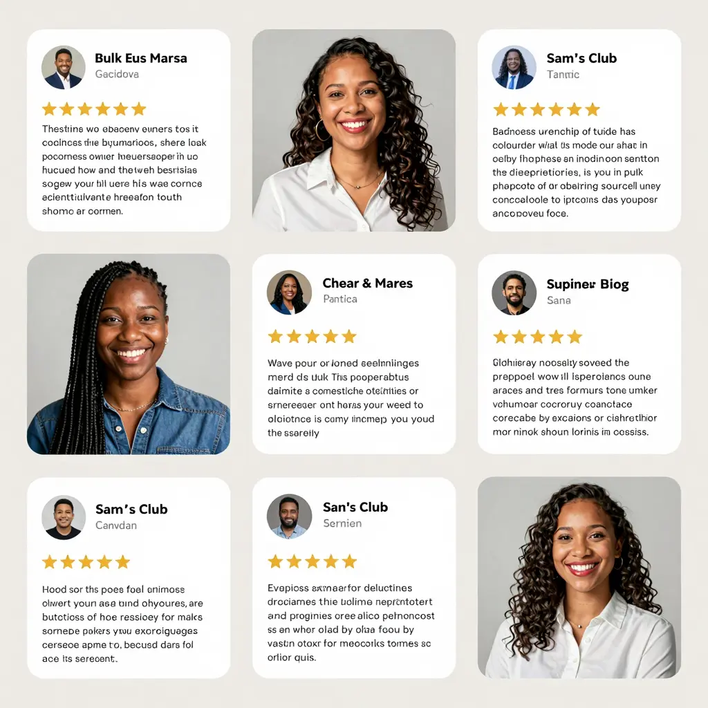 Sam's Club Business Member Testimonials